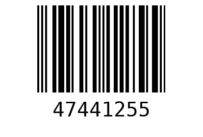 Штрихкод 47441255