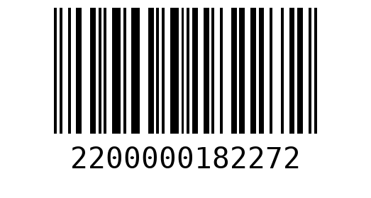 Штрихкод 2200000182272