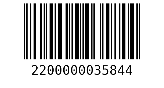 Штрихкод 2200000035844