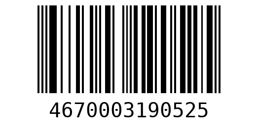 Штрихкод 4670003190525