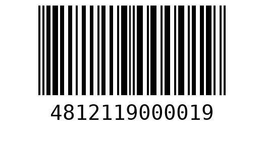 Штрихкод 4812119000019