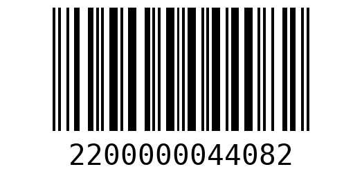 Штрихкод 2200000044082
