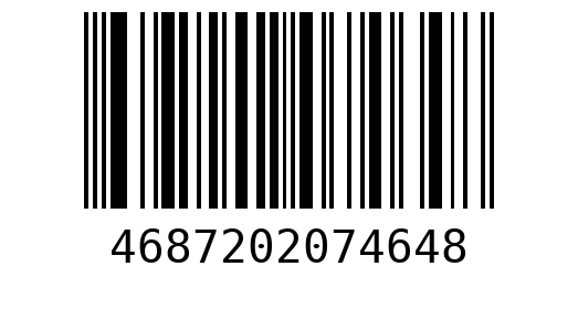 Штрихкод 4687202074648