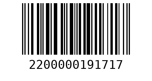 Штрихкод 2200000191717