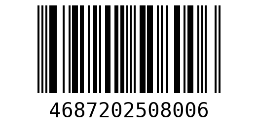 Штрихкод 4687202508006