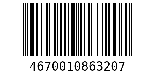 Штрихкод 4670010863207