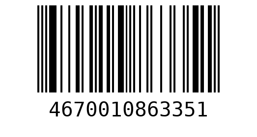 Штрихкод 4670010863351