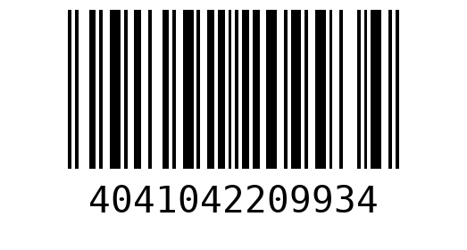 Штрихкод 4041042209934
