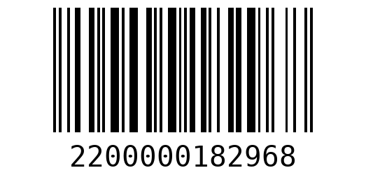 Штрихкод 2200000182968
