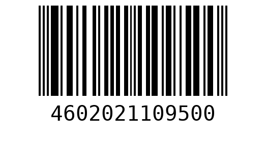 Штрихкод 4602021109500