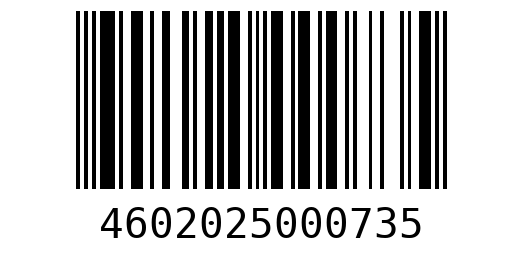Штрихкод 4602025000735