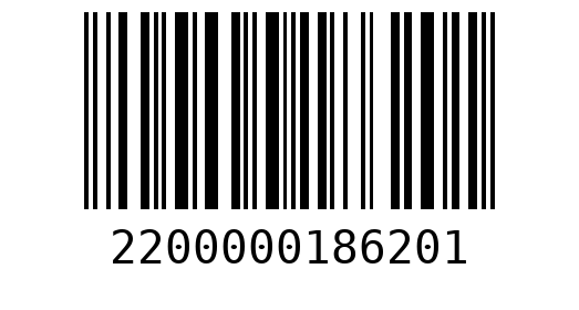 Штрихкод 2200000186201