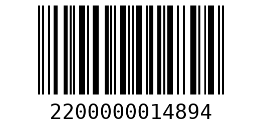 Штрихкод 2200000014894