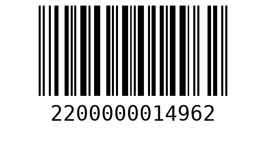 Штрихкод 2200000014962