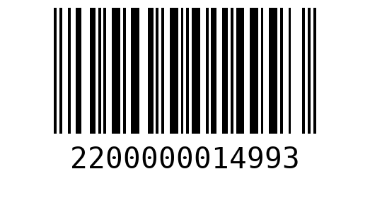 Штрихкод 2200000014993