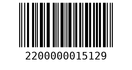 Штрихкод 2200000015129