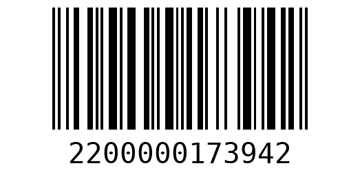 Штрихкод 2200000173942