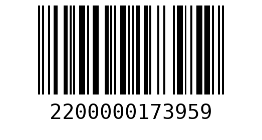 Штрихкод 2200000173959