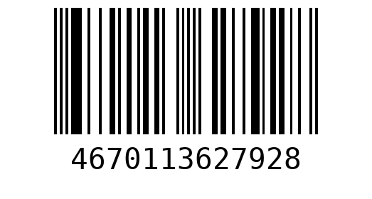Штрихкод 4670113627928
