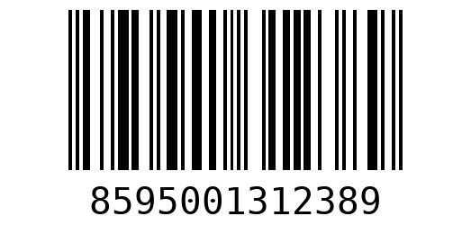 Штрихкод 8595001312389