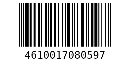 Штрихкод 4610017080597