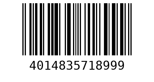 Штрихкод 4014835718999