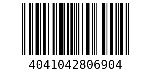 Штрихкод 4041042806904