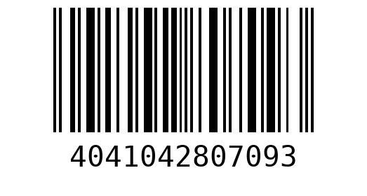 Штрихкод 4041042807093
