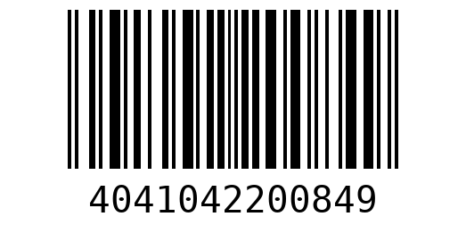 Штрихкод 4041042200849