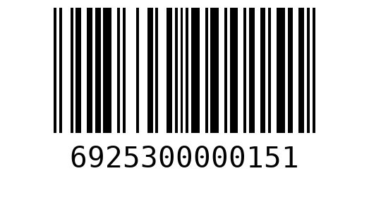 Штрихкод 6925300000151