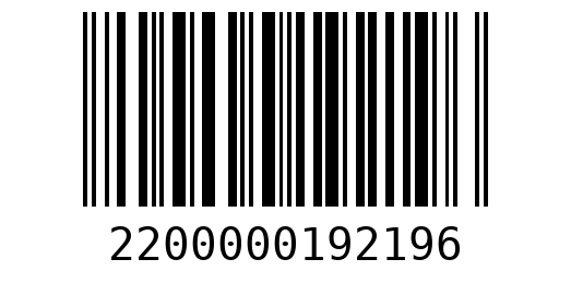 Штрихкод 2200000192196