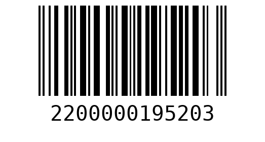Штрихкод 2200000195203