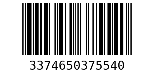 Штрихкод 3374650375540