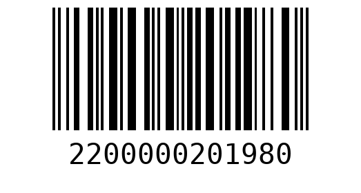 Штрихкод 2200000201980