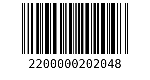 Штрихкод 2200000202048