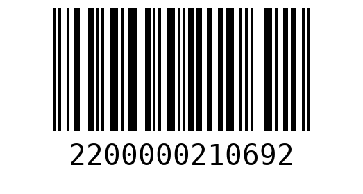 Штрихкод 2200000210692
