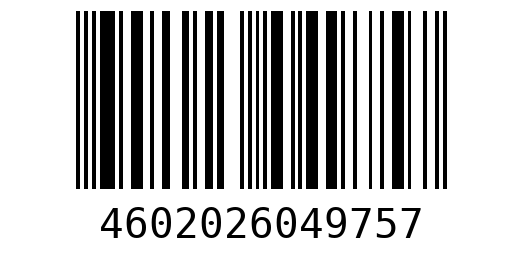 Штрихкод 4602026049757