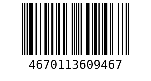 Штрихкод 4670113609467