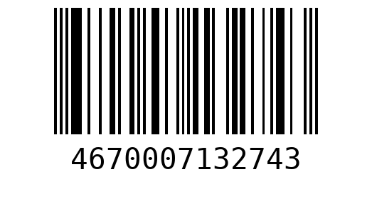 Штрихкод 4670007132743