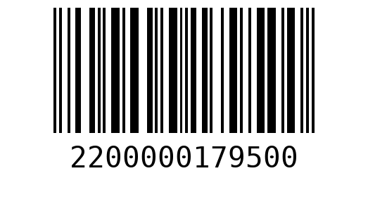 Штрихкод 2200000179500