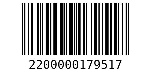 Штрихкод 2200000179517
