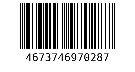 Штрихкод 4673746970287