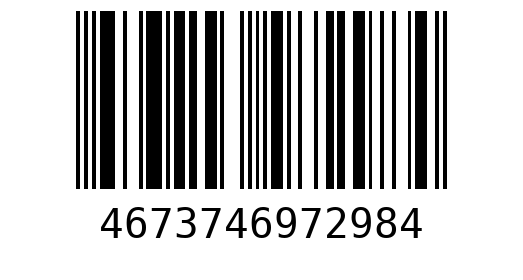 Штрихкод 4673746972984
