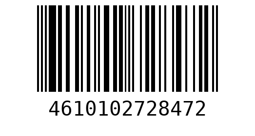 Штрихкод 4610102728472