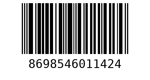 Штрихкод 8698546011424