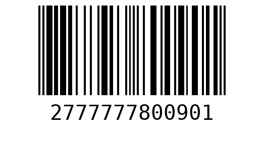 Штрихкод 2777777800901