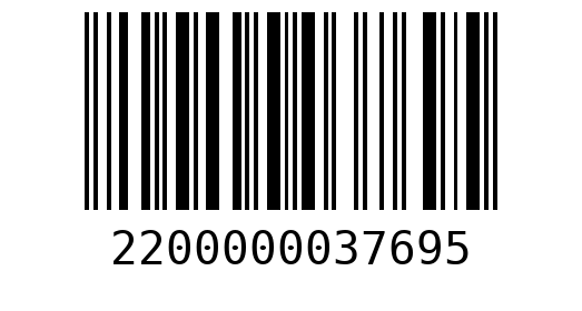 Штрихкод 2200000037695