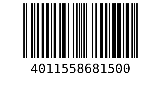 Штрихкод 4011558681500