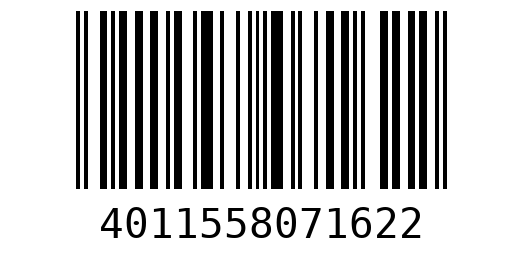 Штрихкод 4011558071622