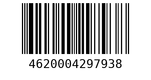 Штрихкод 4620004297938
